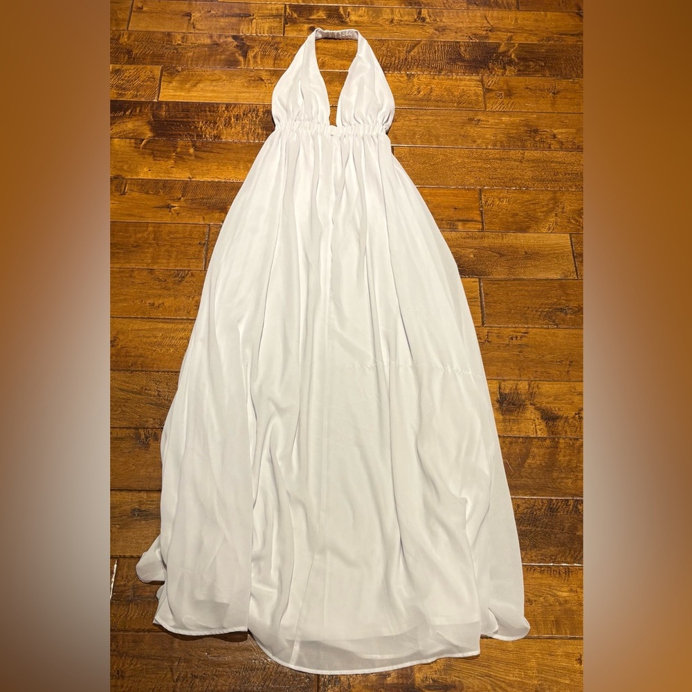 Show Me Your MuMu Luna Halter Dress XS - Picture 2 of 16